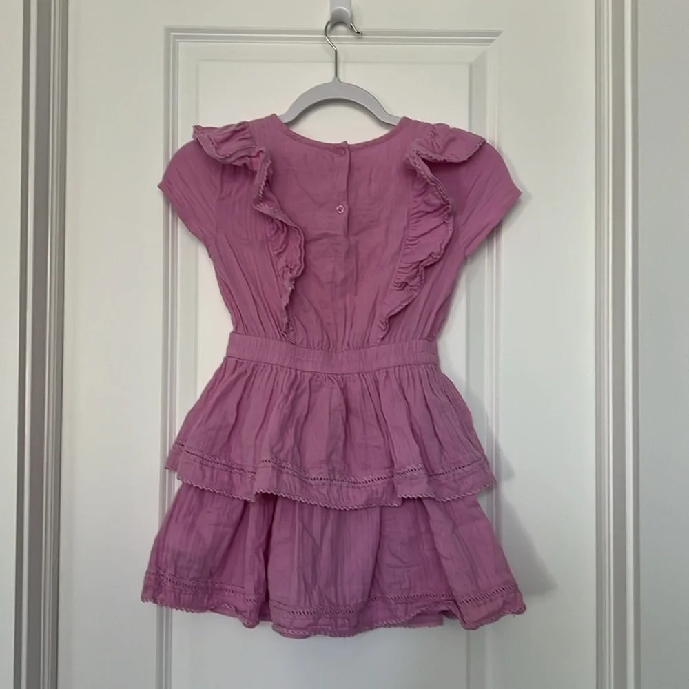 Gap Kids Ruffle Dress in Sugar Pink